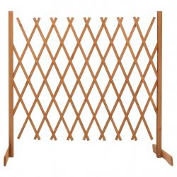 Clôture en treillis de jardin Orange 180x100 cm Bois de sapin alsavelo