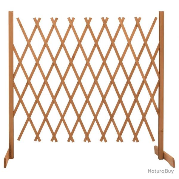 Clture en treillis de jardin Orange 180x100 cm Bois de sapin alsavelo