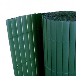 Panneau de clôture en PVC, 90 x 300 cm, vert alsavelo