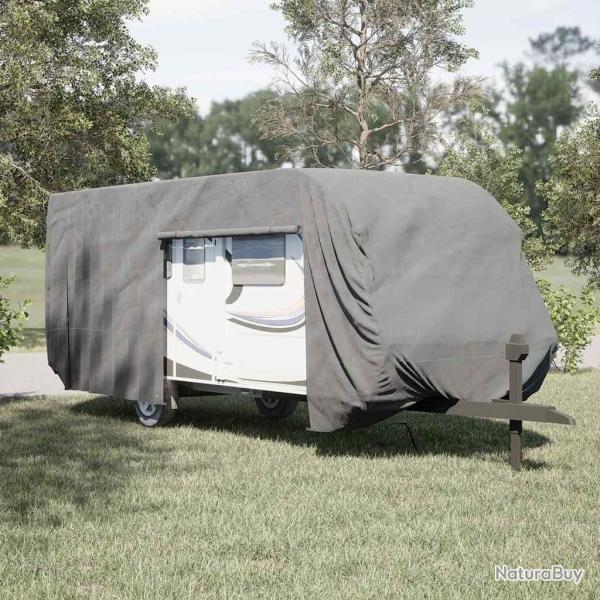 Housse de caravane gris 732x250x220 cm tissu non tiss alsavelo