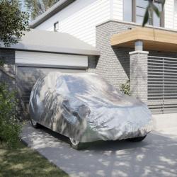 Housse de voiture SUV avec sangles à boucle complète argenté L alsavelo