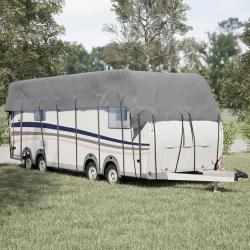 Housse de toit de caravane gris 1000x300 cm tissu non tissé alsavelo