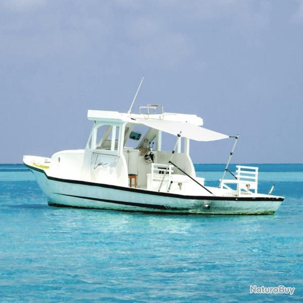 Kit d'extension d'ombrage T-Top blanc 174x205x(115-194) cm alsavelo
