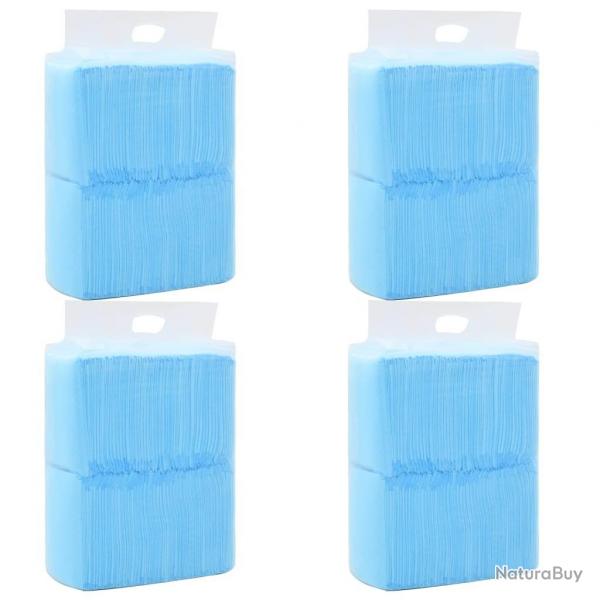 Tapis d'hygine pour chiens 400 pcs 60 x 45 cm Tissu non tiss alsavelo