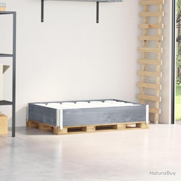 Collier de palette gris 120x80 cm bois de pin solide alsavelo