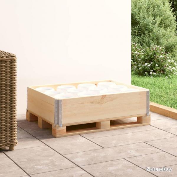 Collier de palette 60x80 cm Bois de pin solide alsavelo