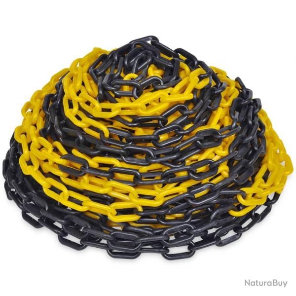 Chane d'avertissement 30 m Plastique Jaune et noir alsavelo