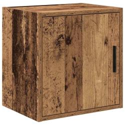 Armoire murale de garage vieux bois bois d'ingénierie alsavelo