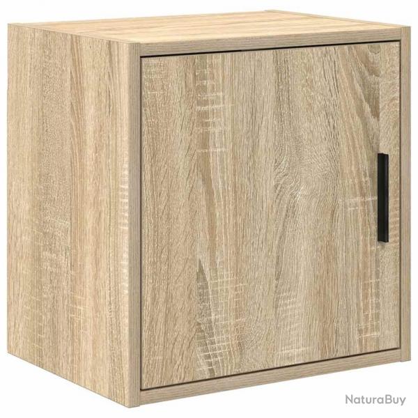 Armoire murale de garage chne sonoma bois d'ingnierie alsavelo