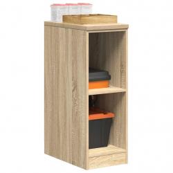 Armoire de rangement de garage chêne sonoma 30x51x85cm bois pin alsavelo