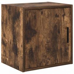 Armoire murale de garage chêne fumé bois d'ingénierie alsavelo