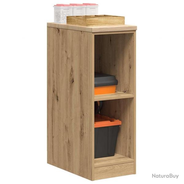 Armoire de rangement de garage chne artisanal bois de pin alsavelo