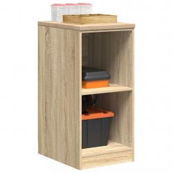 Armoire de rangement de garage chêne sonoma 40x51x85cm bois pin alsavelo
