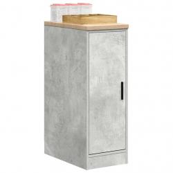Armoire de rangement de garage gris béton 30x51x85 cm bois pin alsavelo