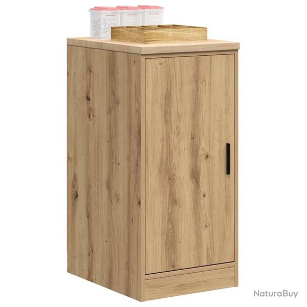Armoire de rangement de garage chne artisanal bois pin massif alsavelo