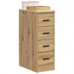 Armoire de rangement de garage chêne artisanal bois de pin alsavelo