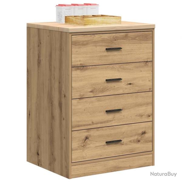 Armoire de rangement de garage chne artisanal bois de pin alsavelo