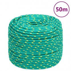 Corde de bateau Vert 8 mm 50 m Polypropylène alsavelo