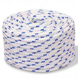Corde de bateau Polypropylène 6 mm 100 m Blanc alsavelo