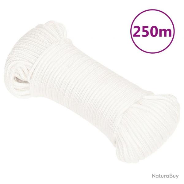 Corde de bateau Blanc complet 3 mm 250 m Polypropylne alsavelo