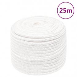 Corde de bateau Blanc complet 12 mm 25 m Polypropylène alsavelo