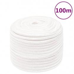 Corde de bateau Blanc complet 12 mm 100 m Polypropylène alsavelo