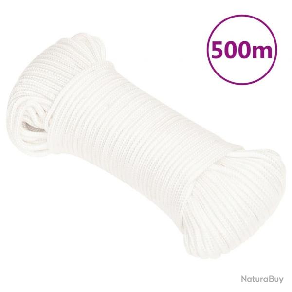 Corde de bateau Blanc complet 4 mm 500 m polypropylne alsavelo