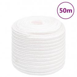 Corde de bateau Blanc complet 16 mm 50 m Polypropylène alsavelo