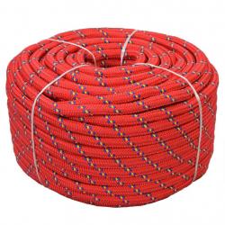 Corde de bateau Polypropylène 18 mm 50 m Rouge alsavelo