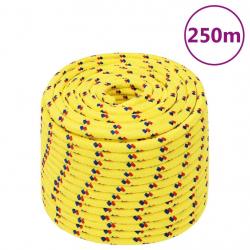 Corde de bateau Jaune 14 mm 250 m Polypropylène alsavelo