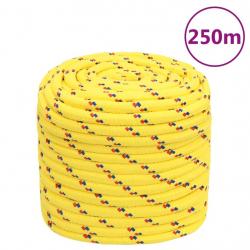 Corde de bateau Jaune 16 mm 250 m Polypropylène alsavelo