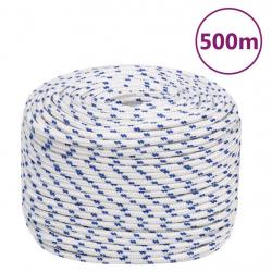 Corde de bateau Blanc 10 mm 500 m Polypropylène alsavelo