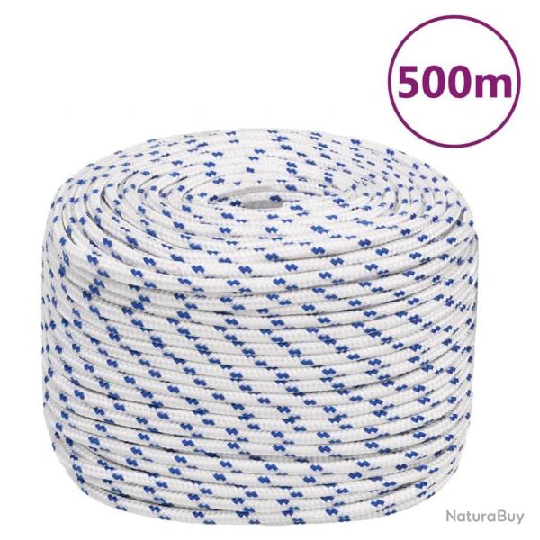Corde de bateau Blanc 10 mm 500 m Polypropylne alsavelo