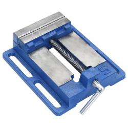 Étau pour perceuse à colonne bleu 121 mm fonte alsavelo
