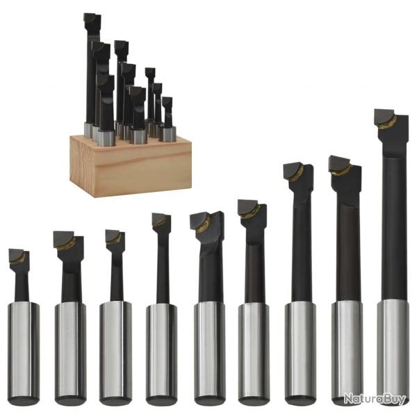 Cutters de perage 9 pcs 12 mm  base de bois alsavelo