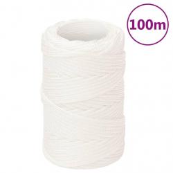 Corde de bateau Blanc complet 2 mm 100 m Polypropylène alsavelo