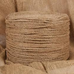 Corde de jute 50 m de long 4 mm d'épaisseur alsavelo