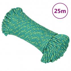 Corde de bateau Vert 5 mm 25 m Polypropylène alsavelo