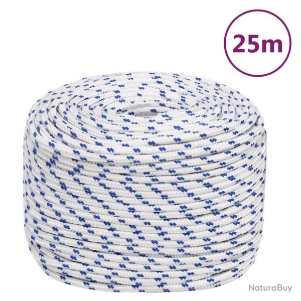 Corde de bateau Blanc 6 mm 25 m Polypropylne alsavelo
