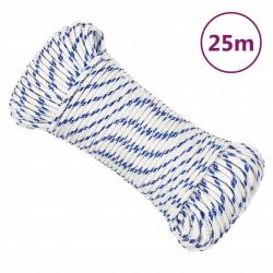 Corde de bateau Blanc 3 mm 25 m Polypropylène alsavelo