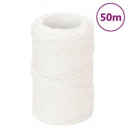 Corde de bateau Blanc complet 2 mm 50 m Polypropylène alsavelo