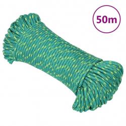 Corde de bateau Vert 3 mm 50 m Polypropylène alsavelo