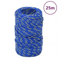 Corde de bateau Bleu 2 mm 25 m Polypropylène alsavelo