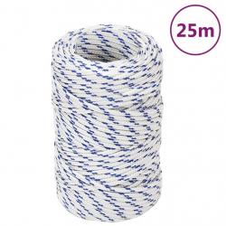 Corde de bateau Blanc 2 mm 25 m Polypropylène alsavelo