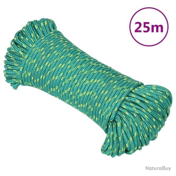 Corde de bateau Vert 4 mm 25 m Polypropylne alsavelo