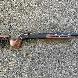 Carabine CZ 457 Furiosa Walnut Calibre 22 Lr Canon lourd Varmint fileté