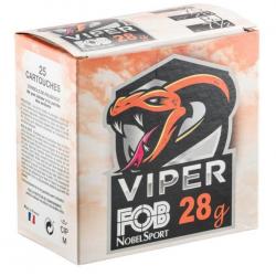 DM24 - LOT DE 200 CARTOUCHES FOB VIPER  28GR  CAL 12X70 PLOMB 8