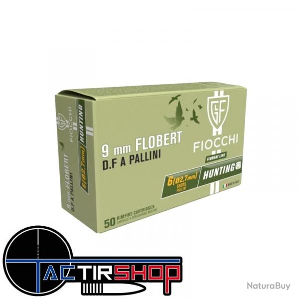 Cartouches Fiocchi 9 mm Flobert Numro 8 boite de 50