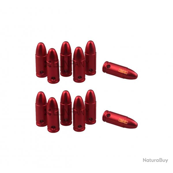 DOUILLES AMORTISSEURS ALU 9MM X12