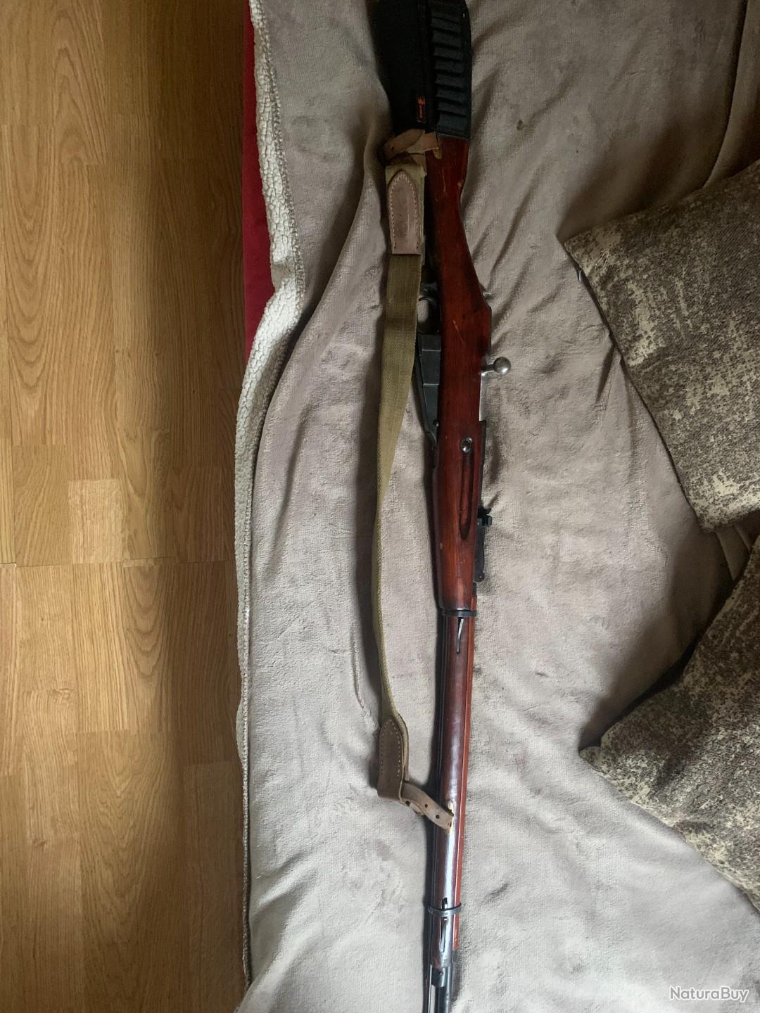 Mosin nagant 91/30 monomatricule izhevsk + sangle + cartouchière de ...